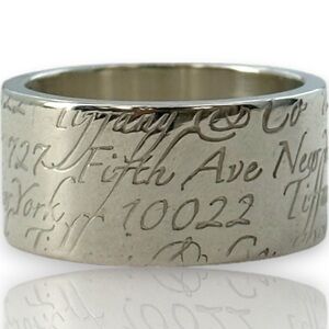 Tiffany and Co. Notes Ring